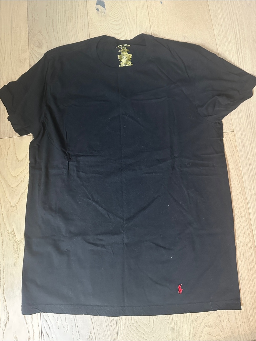 4 pack Polo Ralph Lauren Crew Neck T-Shirt Bundle - Black, Navy, White, Gray - Picture 2 of 5